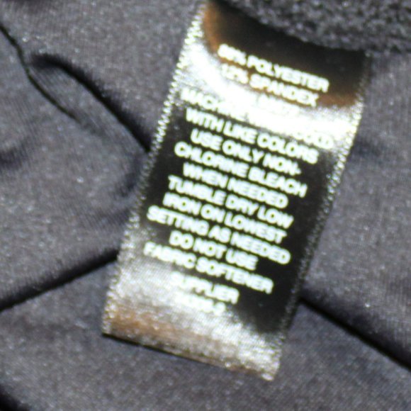 Xersion Activewear Pants Black Colored Polka Dots Size 3X - Picture 4 of 7